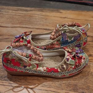 Floral Ballet Flats